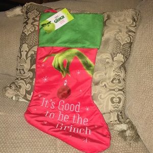 🎄 NWT Dr. Seuss The Grinch Stocking